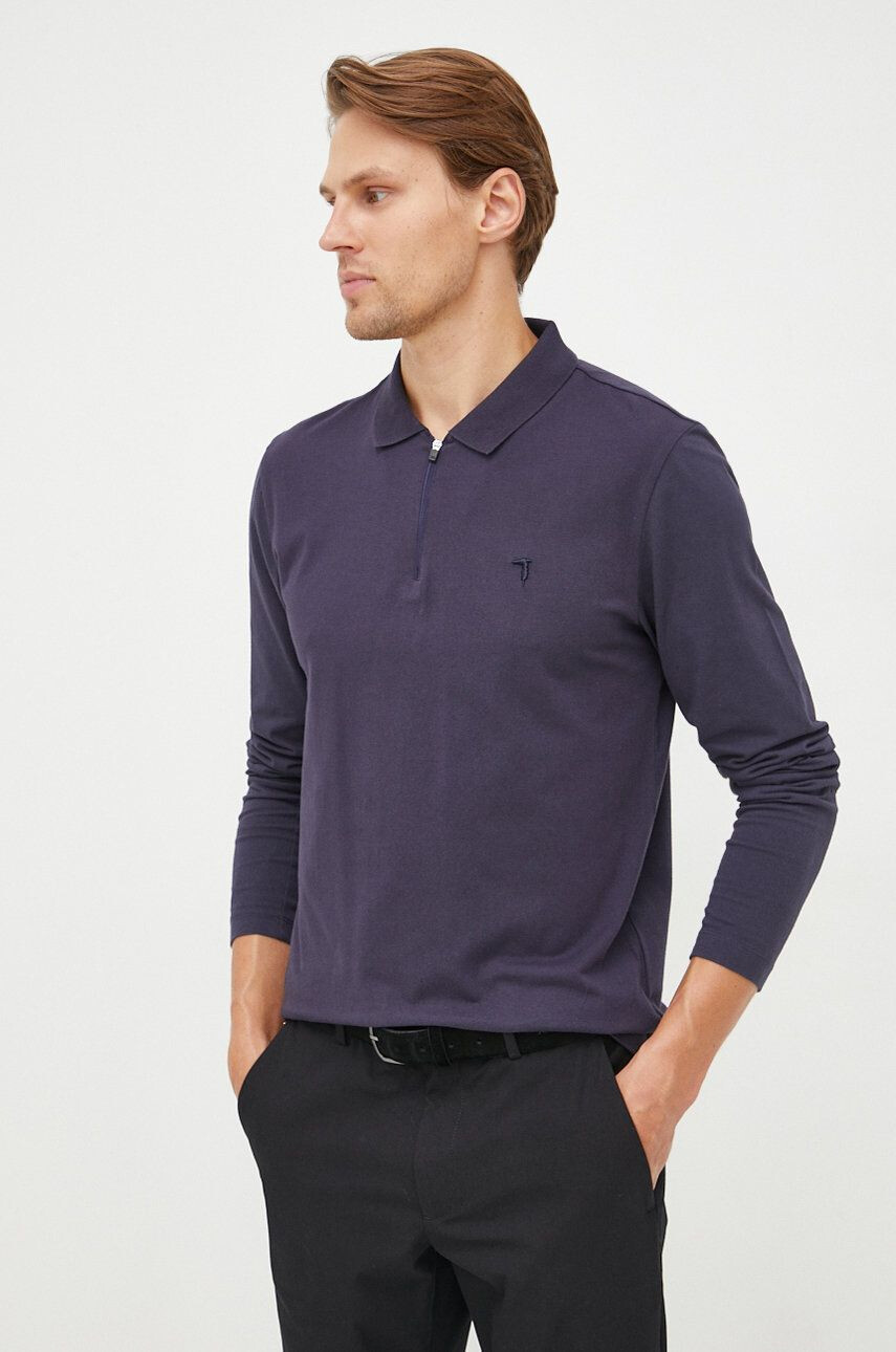 Trussardi longsleeve din bumbac - Pled.ro