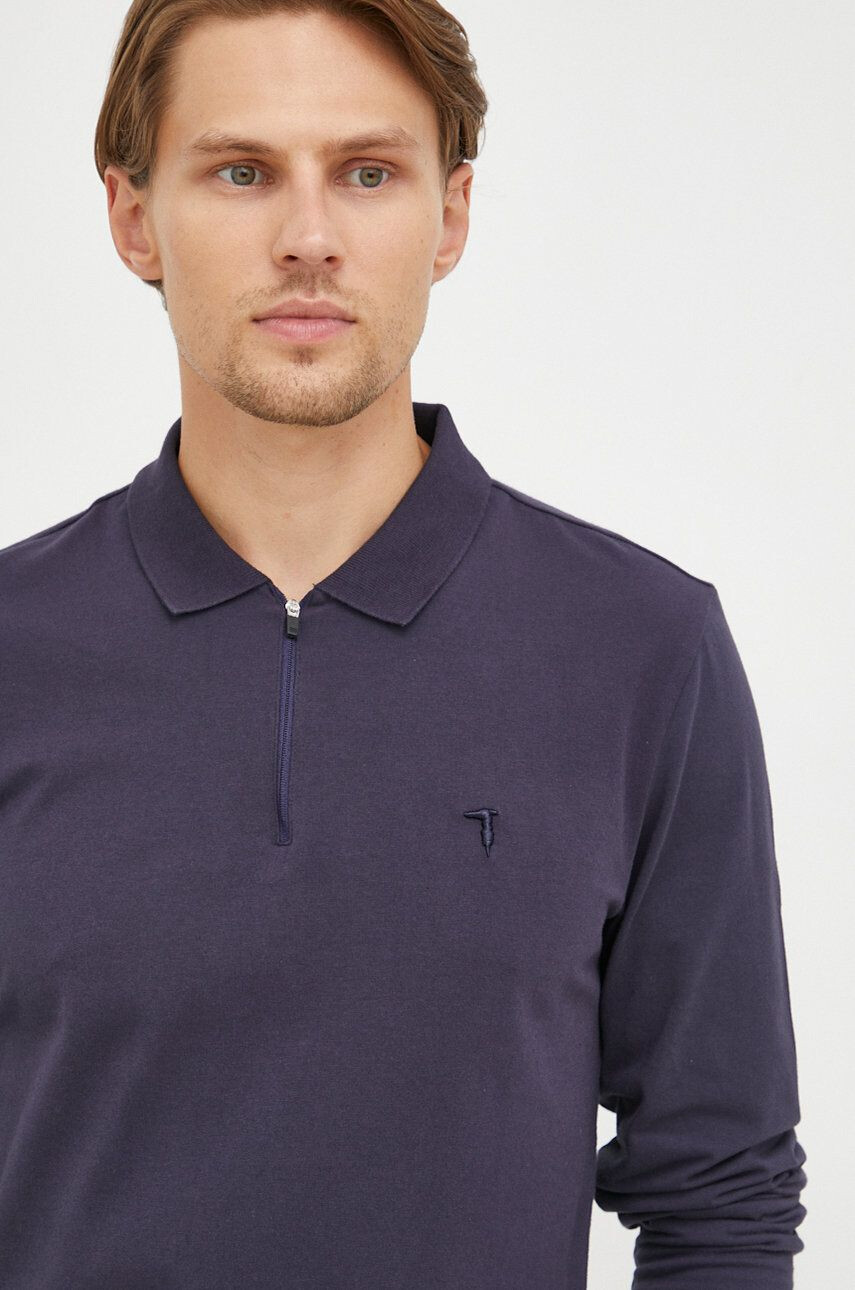 Trussardi longsleeve din bumbac - Pled.ro