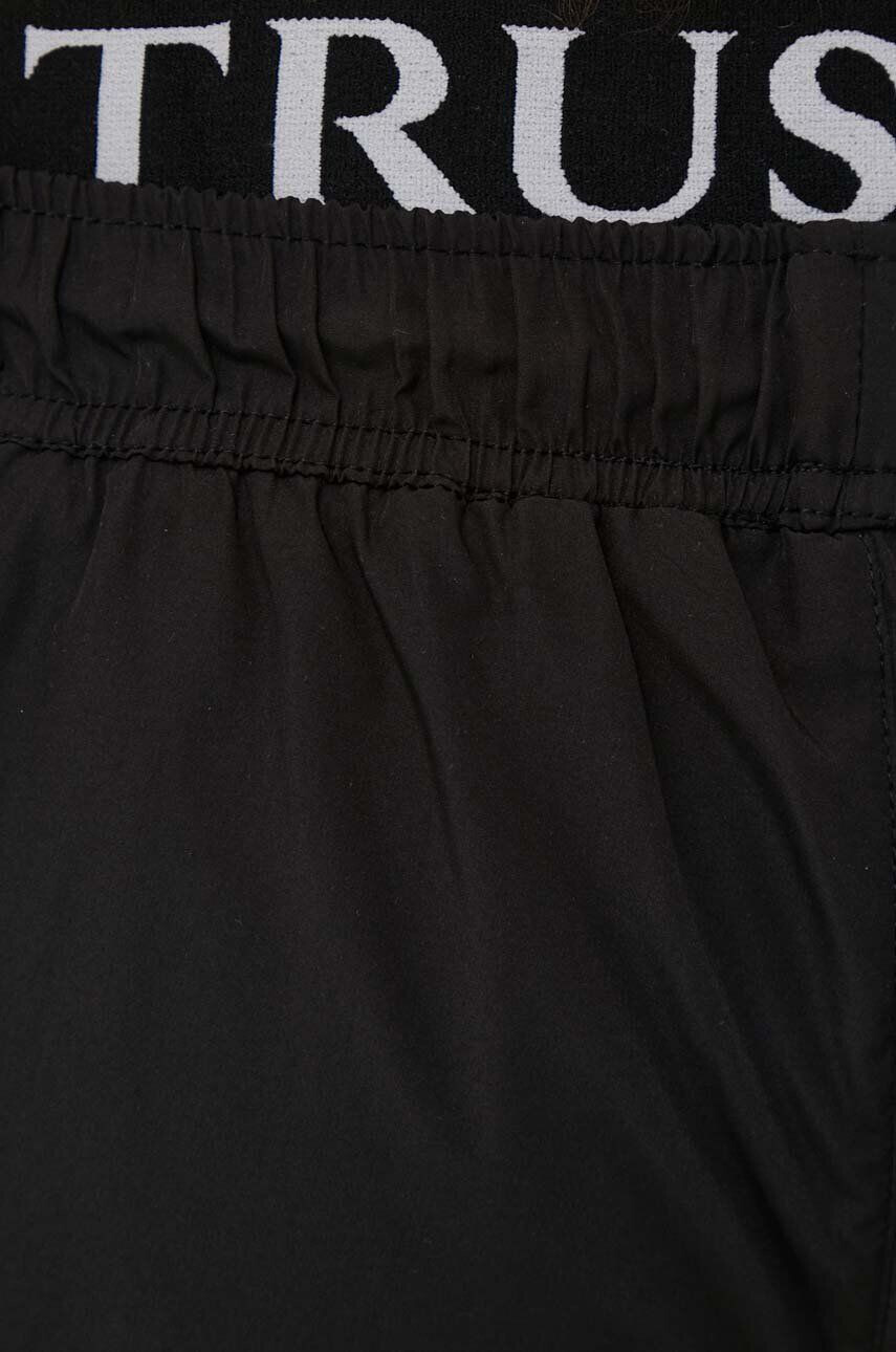 Trussardi pantaloni scurti de baie culoarea negru - Pled.ro