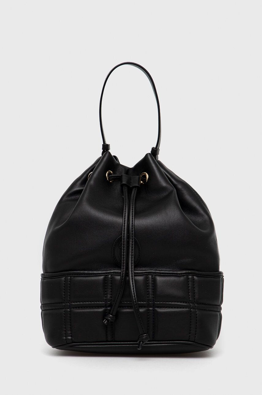 Trussardi Poșetă culoarea negru - Pled.ro