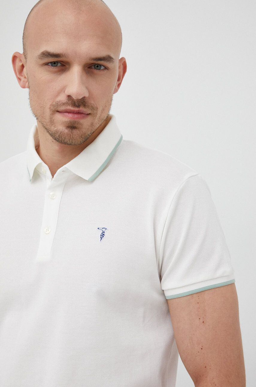 Trussardi polo de bumbac - Pled.ro