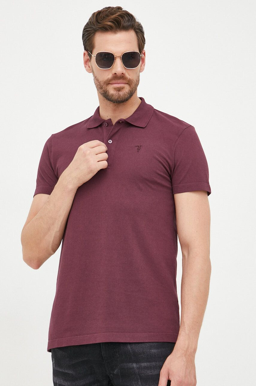 Trussardi polo de bumbac - Pled.ro