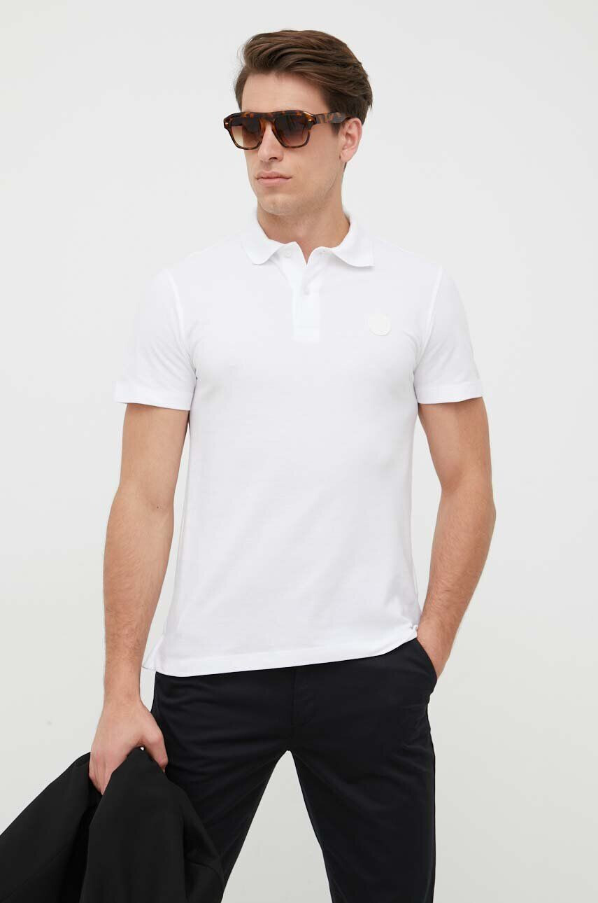 Trussardi polo de bumbac - Pled.ro