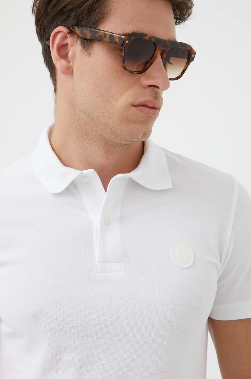 Trussardi polo de bumbac - Pled.ro