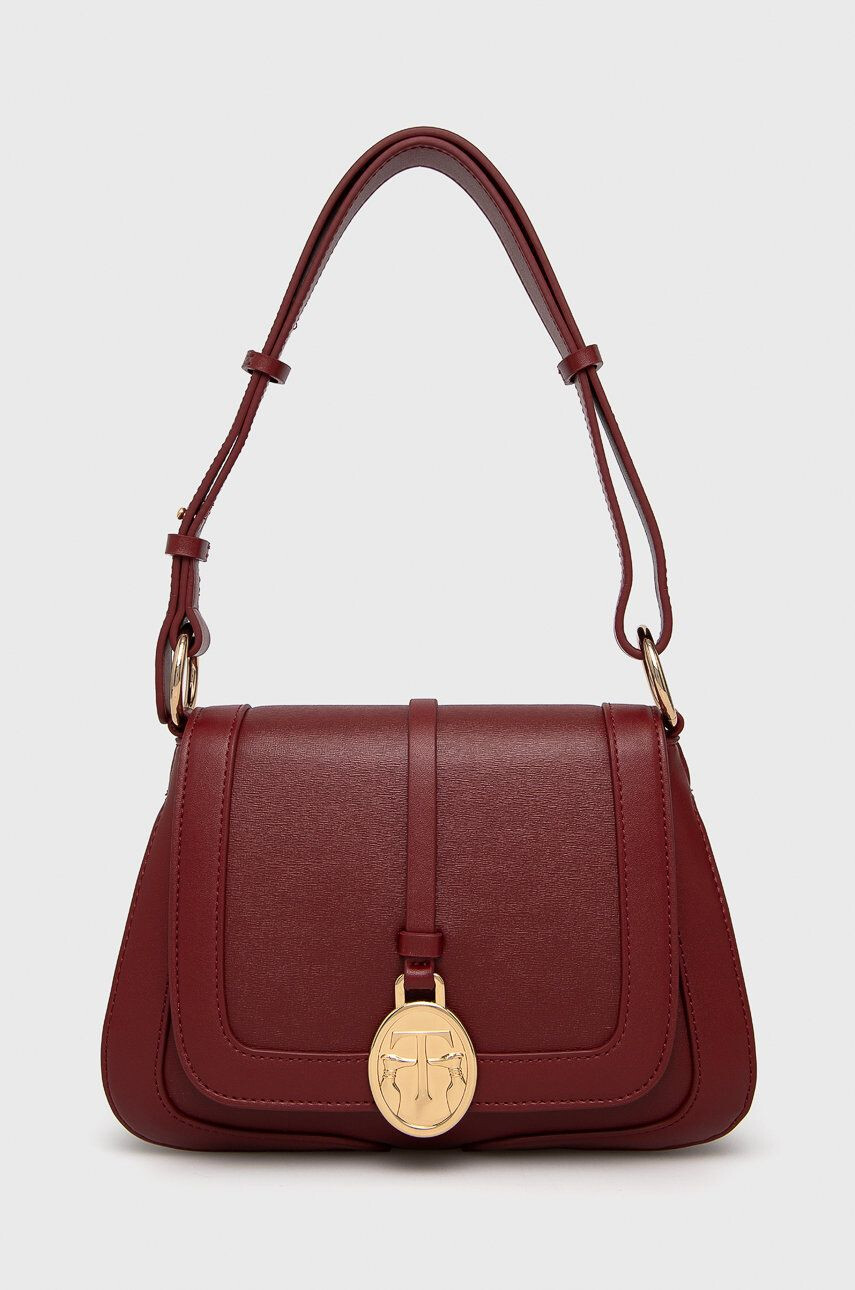 Trussardi Poșetă culoarea bordo - Pled.ro