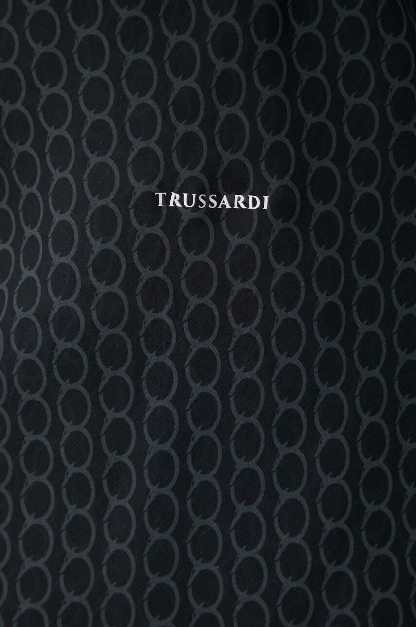 Trussardi rochie culoarea negru maxi evazati - Pled.ro