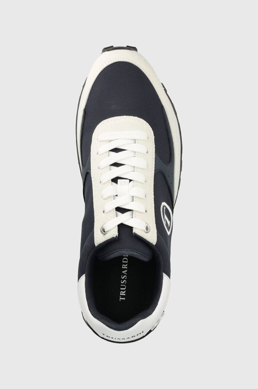 Trussardi sneakers Palace culoarea albastru marin 77A00512 9Y099998 - Pled.ro