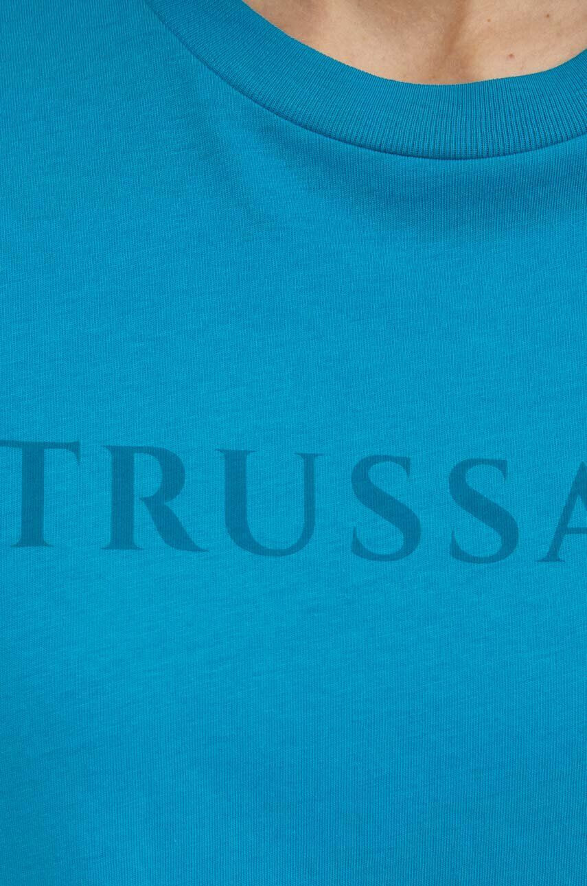 Trussardi tricou din bumbac - Pled.ro