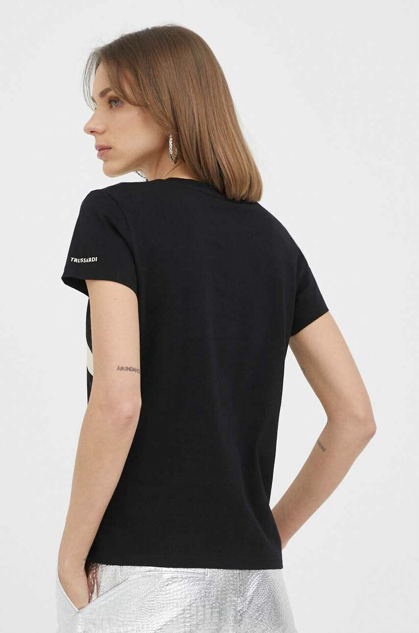 Trussardi tricou din bumbac - Pled.ro