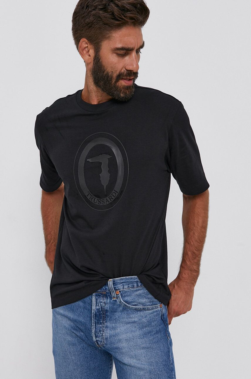 Trussardi Tricou din bumbac - Pled.ro