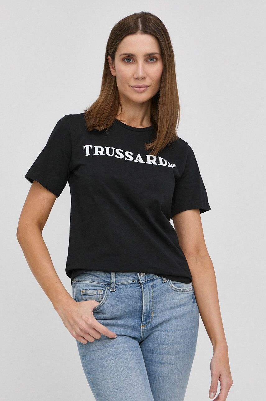 Trussardi Tricou din bumbac - Pled.ro