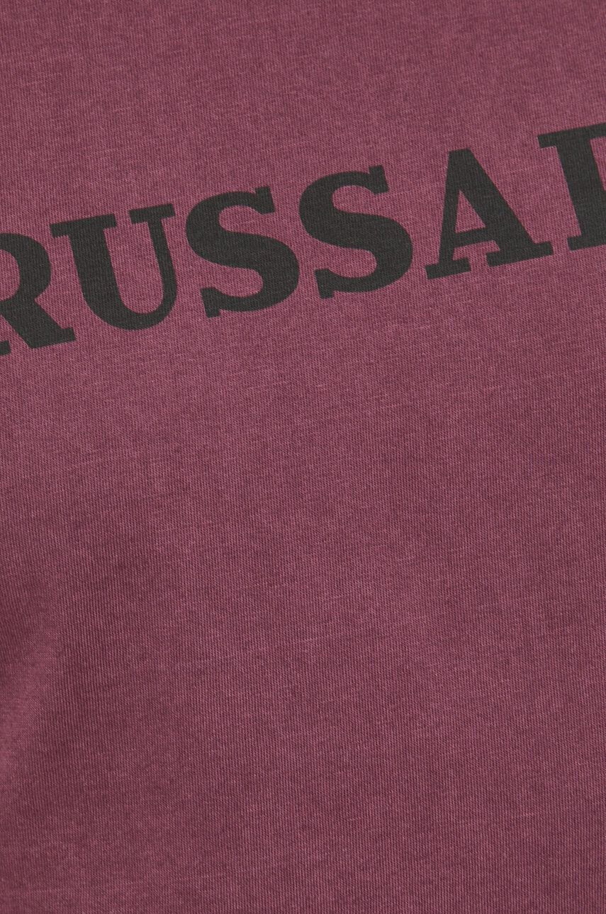 Trussardi tricou din bumbac - Pled.ro