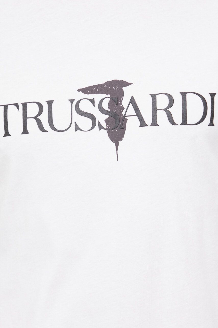 Trussardi tricou din bumbac - Pled.ro