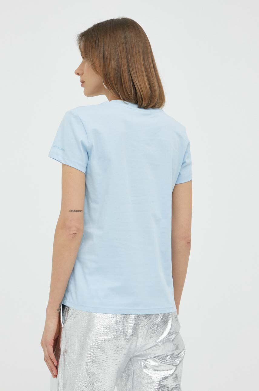 Trussardi tricou din bumbac - Pled.ro