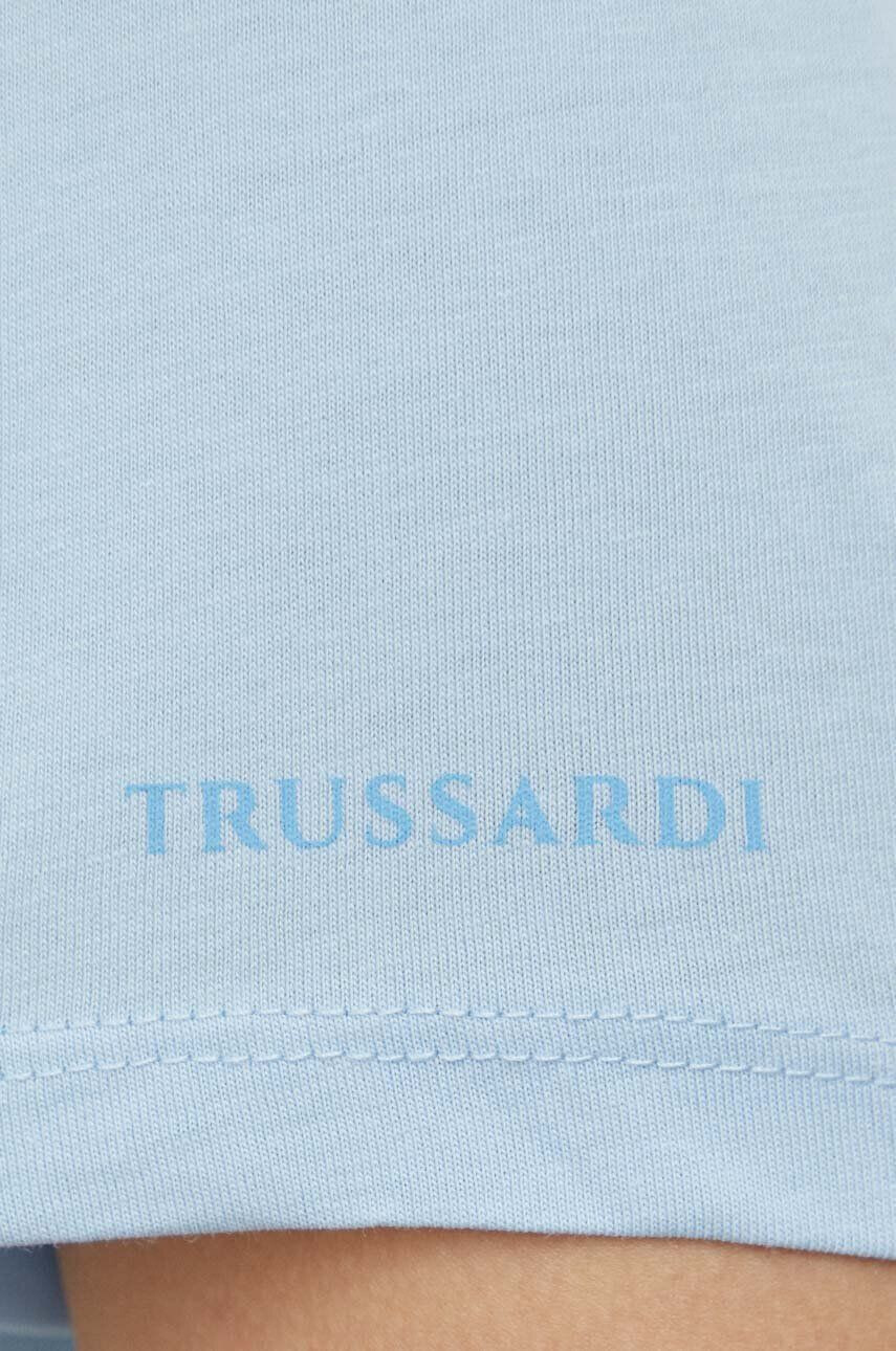 Trussardi tricou din bumbac - Pled.ro