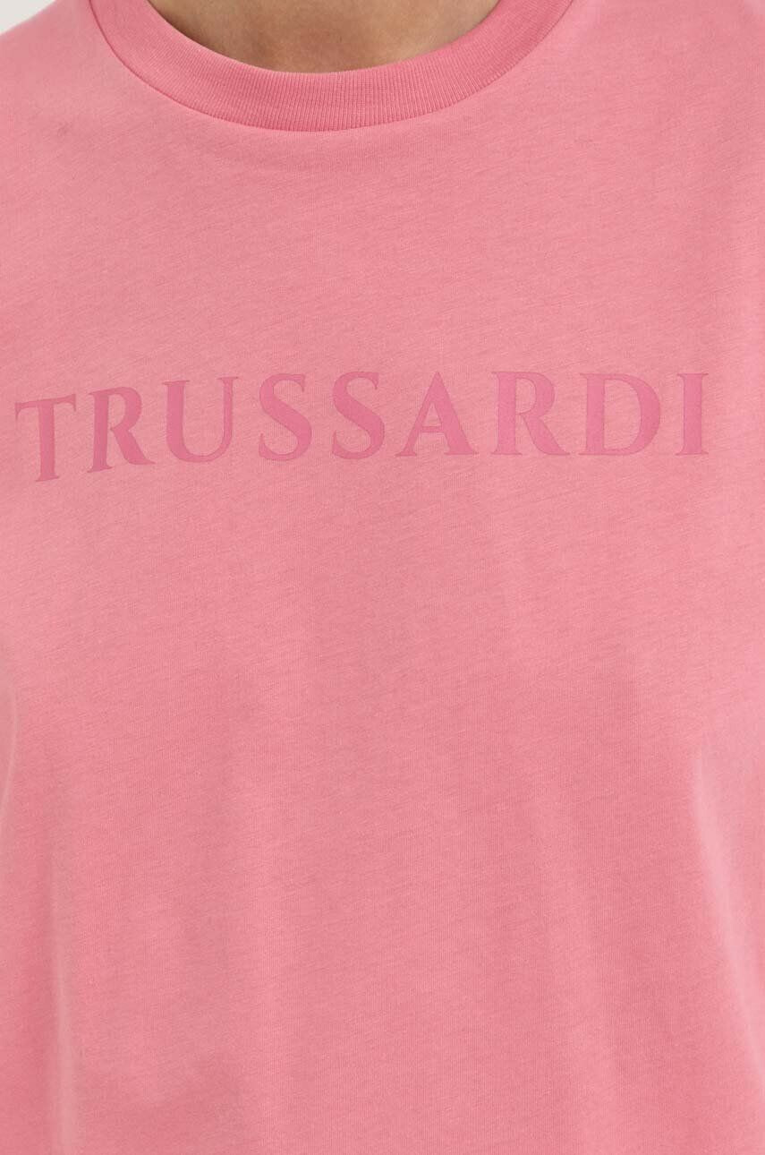 Trussardi tricou din bumbac - Pled.ro