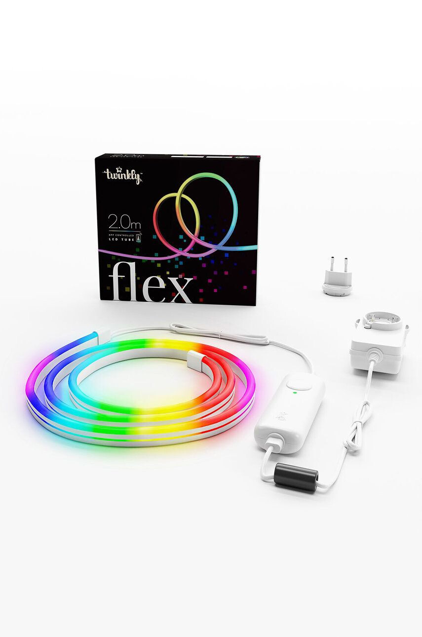 Twinkly bandă LED flexibilă 192 LED RGB 2m - Starter Kit - Pled.ro