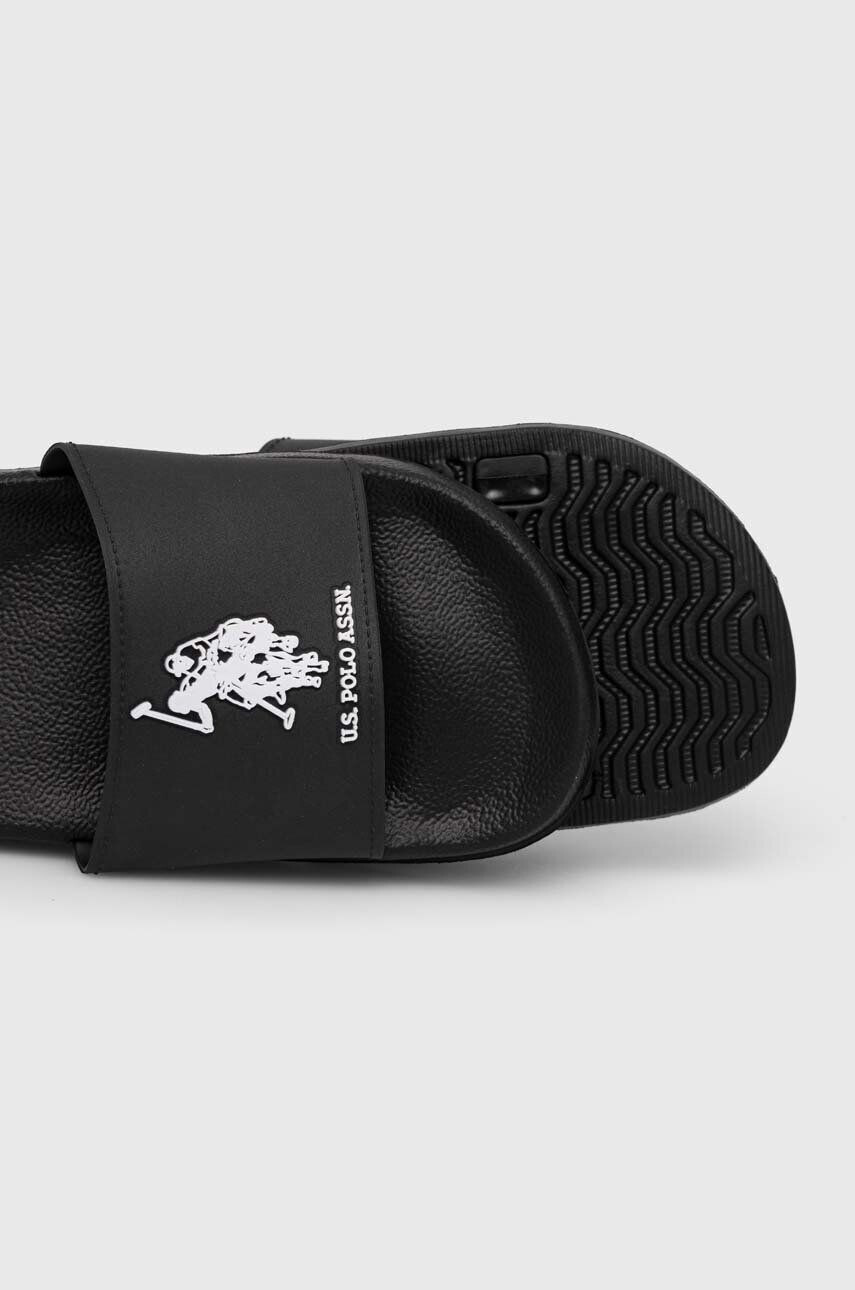 U.S. Polo Assn. papuci GAVIO barbati culoarea negru GAVIO003M - Pled.ro