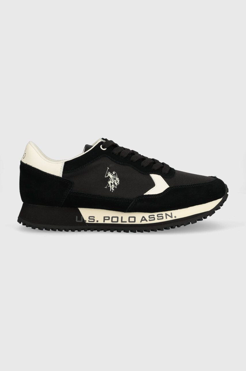 U.S. Polo Assn. sneakers Cleef culoarea negru - Pled.ro