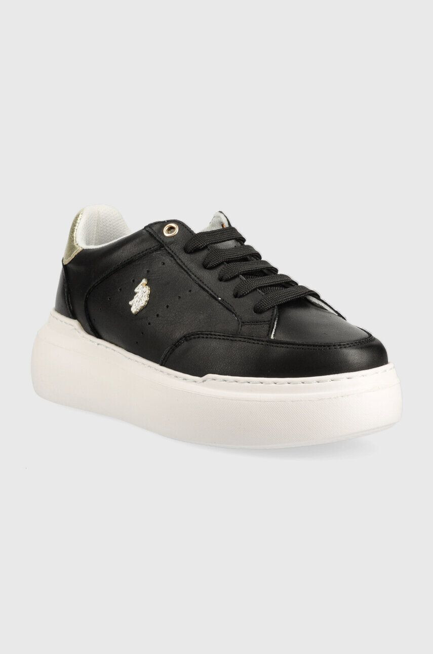 U.S. Polo Assn. sneakers din piele ARTIDE culoarea negru ARTIDE001D - Pled.ro