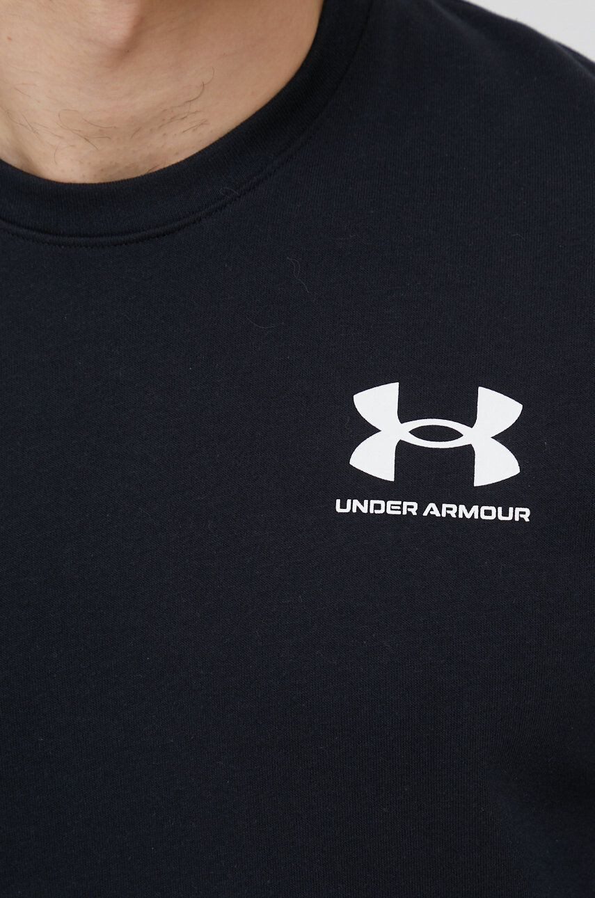 Under Armour bluza 1370404 barbati culoarea negru neted - Pled.ro