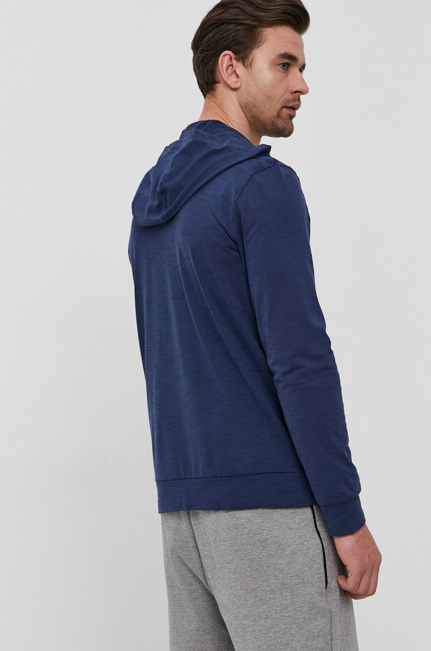 Under Armour Bluză 1357092 bărbați culoarea albastru marin material neted 1357092-408 - Pled.ro