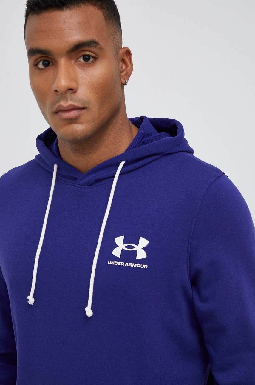 Under Armour bluza barbati culoarea violet neted - Pled.ro