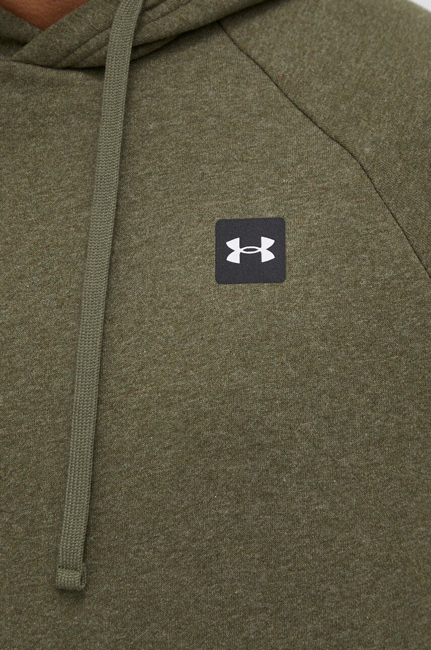 Under Armour bluza barbati culoarea albastru marin cu glugă neted - Pled.ro