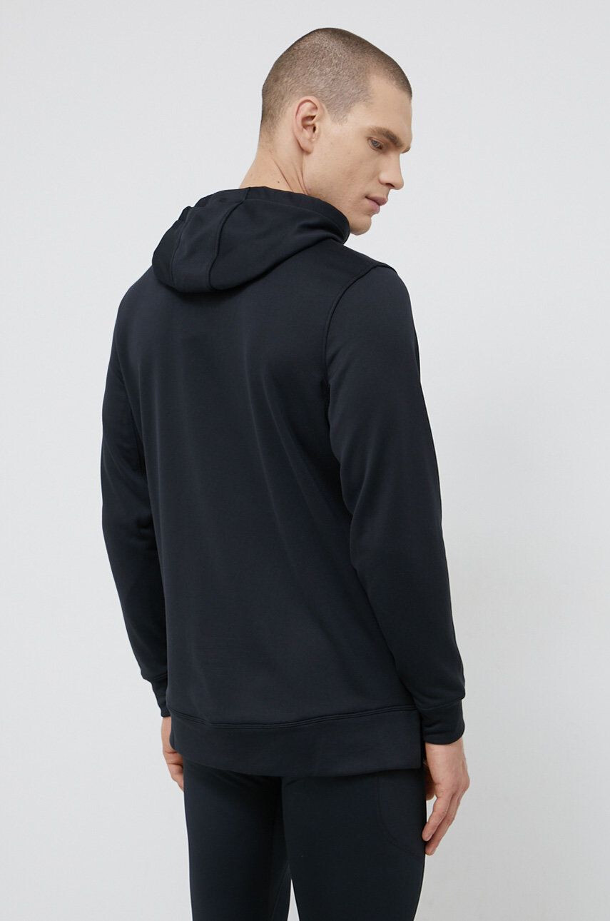 Under Armour Bluză 1366259 bărbați culoarea negru material neted 1366259-001 - Pled.ro