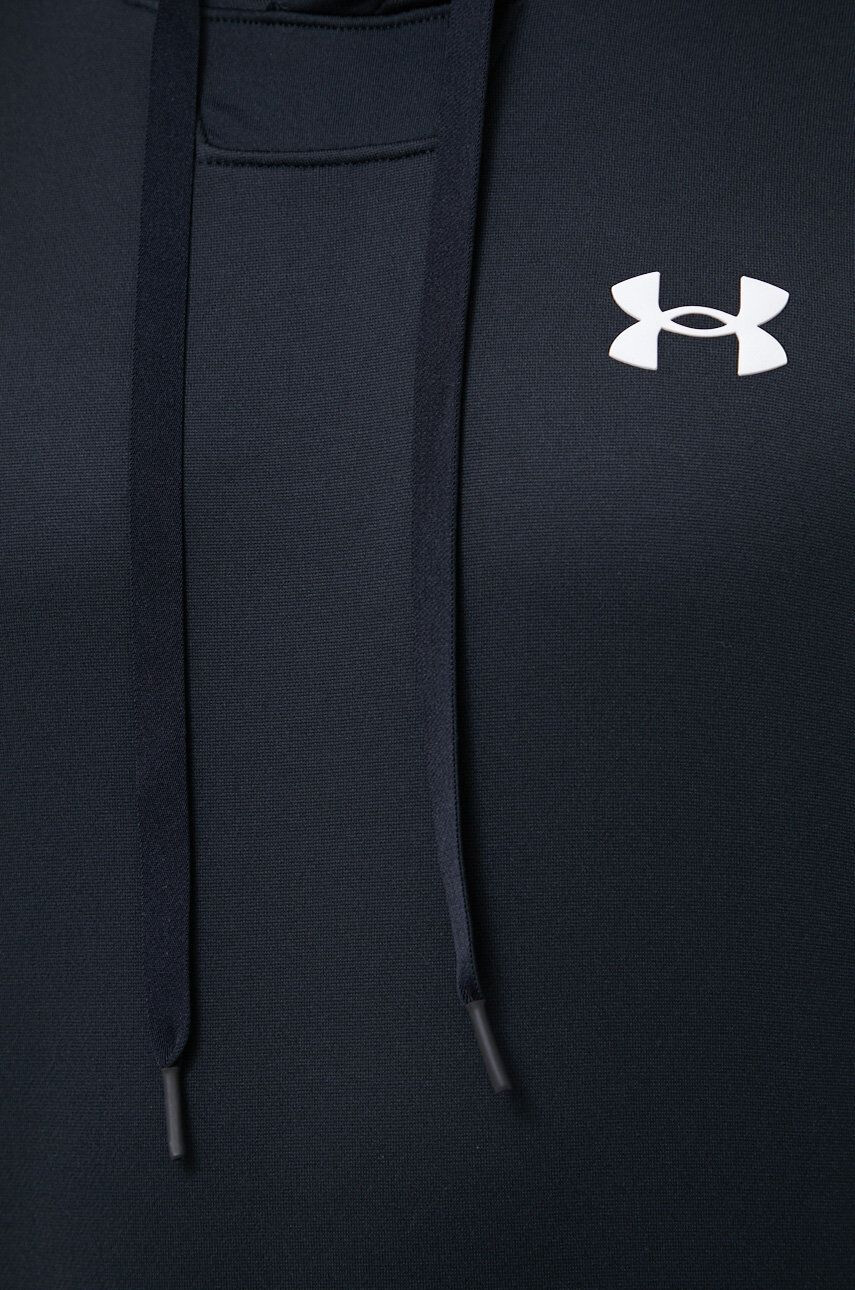 Under Armour Bluză 1366259 bărbați culoarea negru material neted 1366259-001 - Pled.ro