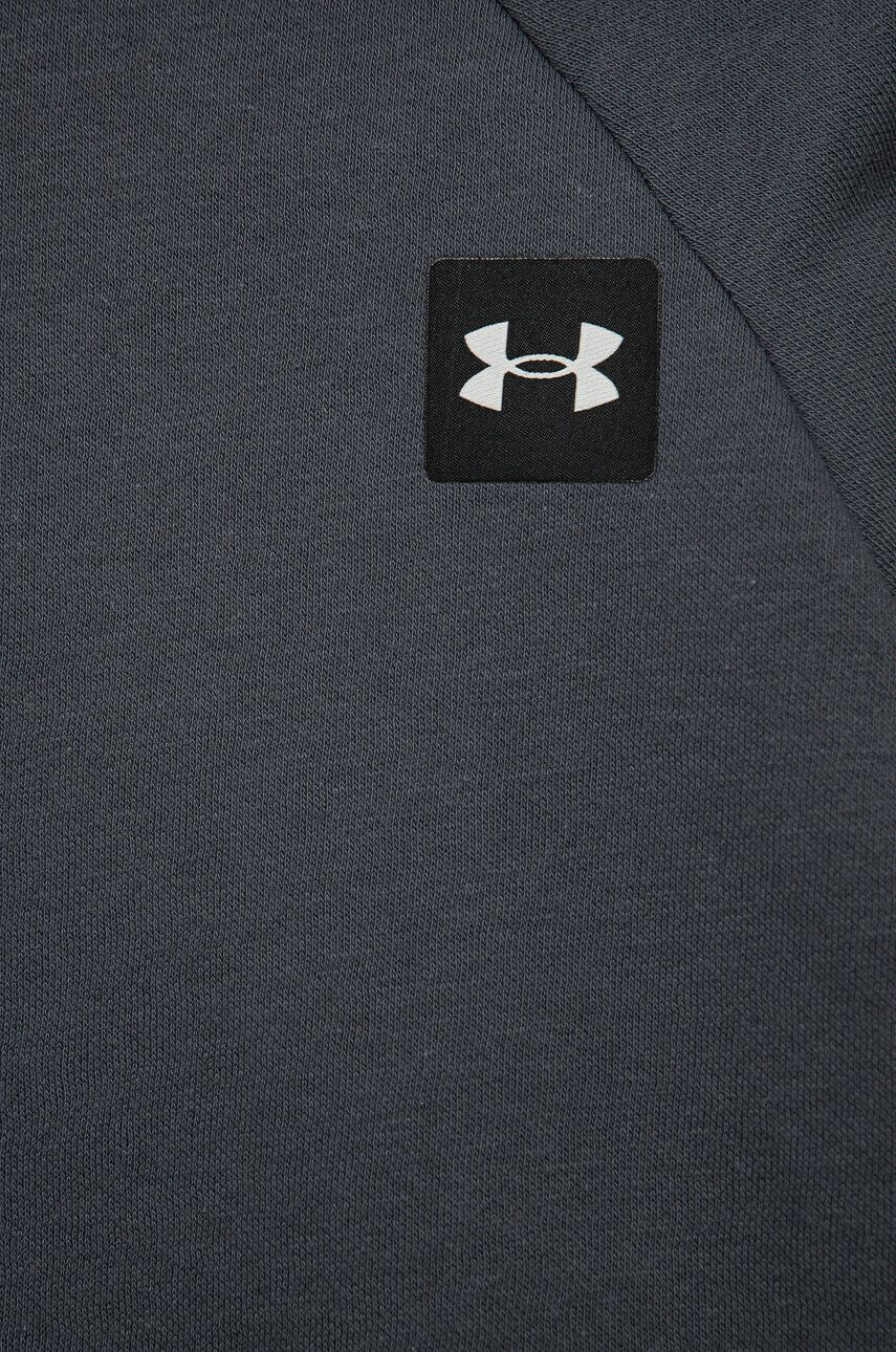 Under Armour bluza copii culoarea gri neted - Pled.ro