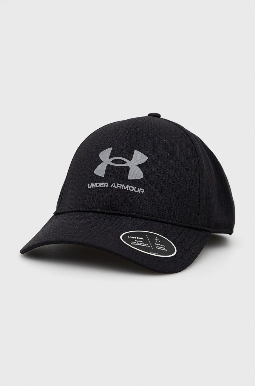 Under Armour șapcă 1361529 culoarea negru cu imprimeu - Pled.ro