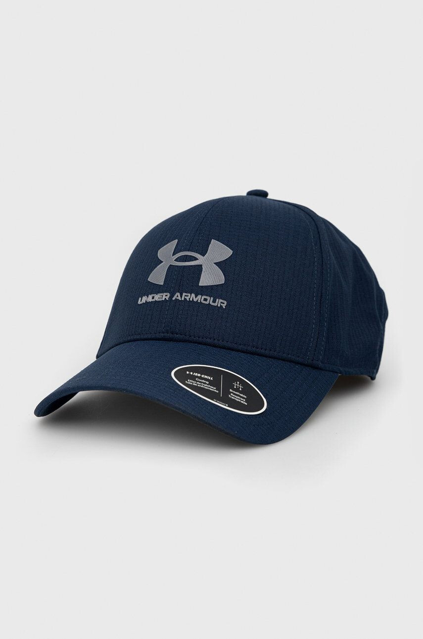 Under Armour șapcă 1361529 culoarea albastru marin cu imprimeu - Pled.ro