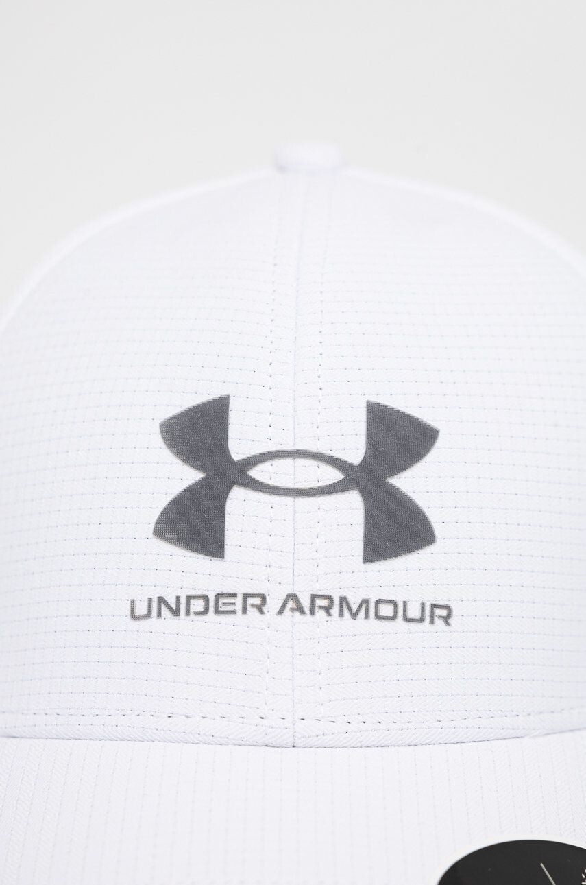 Under Armour șapcă 1361529 culoarea alb cu imprimeu - Pled.ro