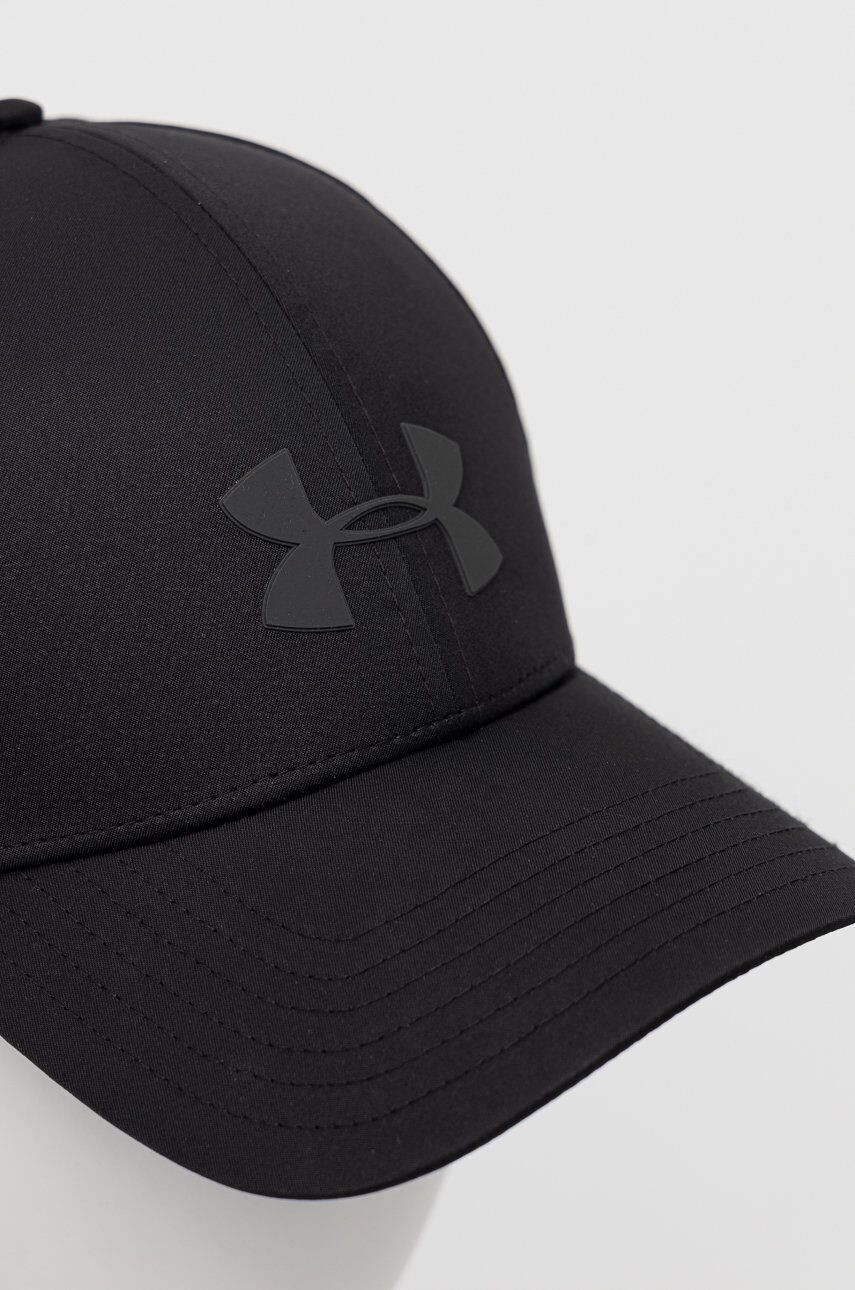 Under Armour șapcă 1369781 culoarea negru neted 1369781-001 - Pled.ro