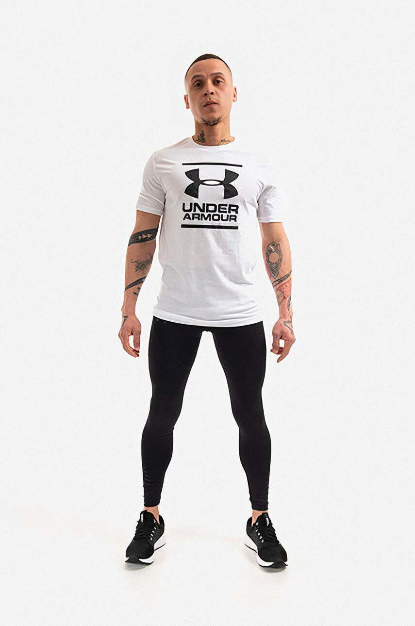 Under Armour colanți Speedpocket Tight barbati culoarea negru neted 1361489-001 - Pled.ro