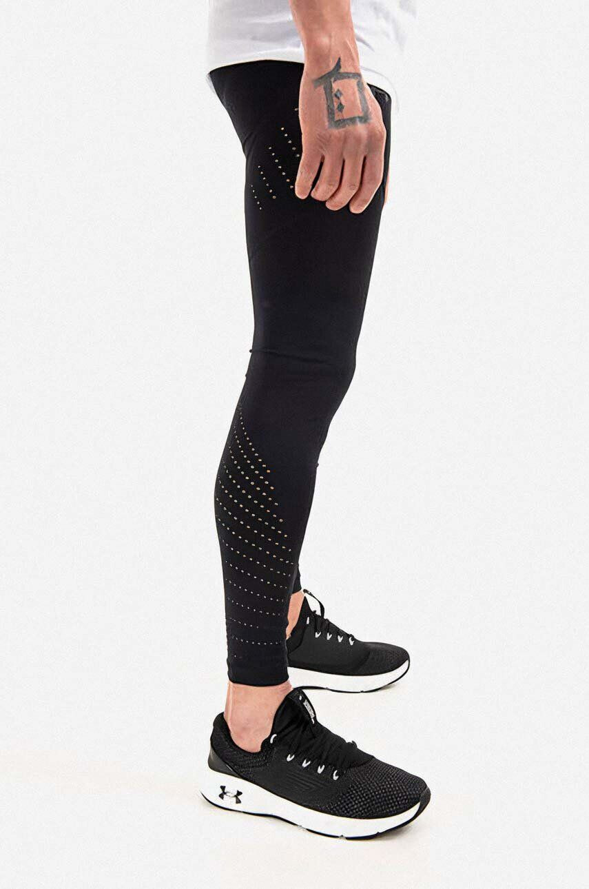 Under Armour colanți Speedpocket Tight barbati culoarea negru neted 1361489-001 - Pled.ro