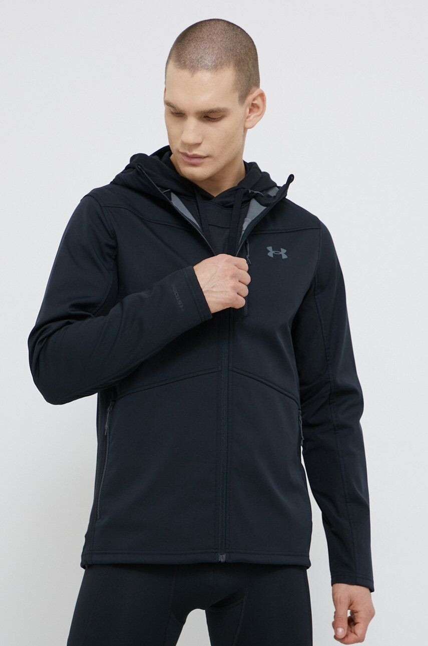 Under Armour Geacă 1355846 bărbați culoarea negru - Pled.ro