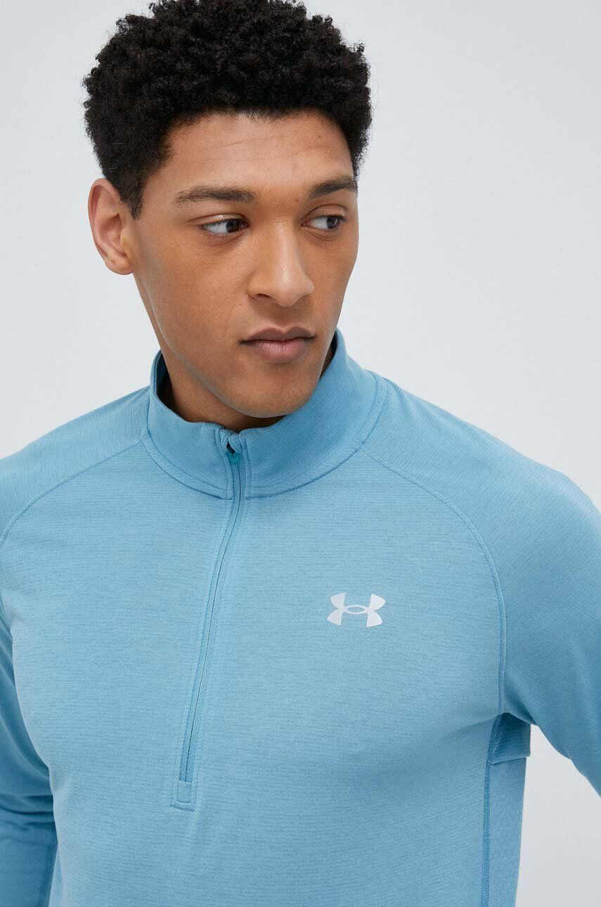 Under Armour hanorac de jogging Streaker culoarea verde neted - Pled.ro