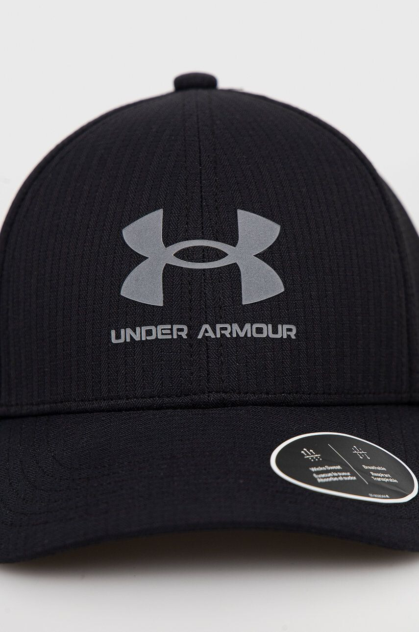 Under Armour șapcă de baseball pentru copii culoarea negru cu imprimeu - Pled.ro