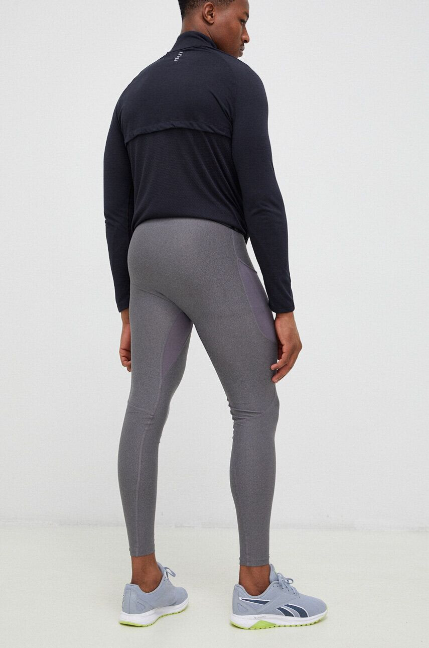 Under Armour leggins de antrenament barbati culoarea gri neted - Pled.ro