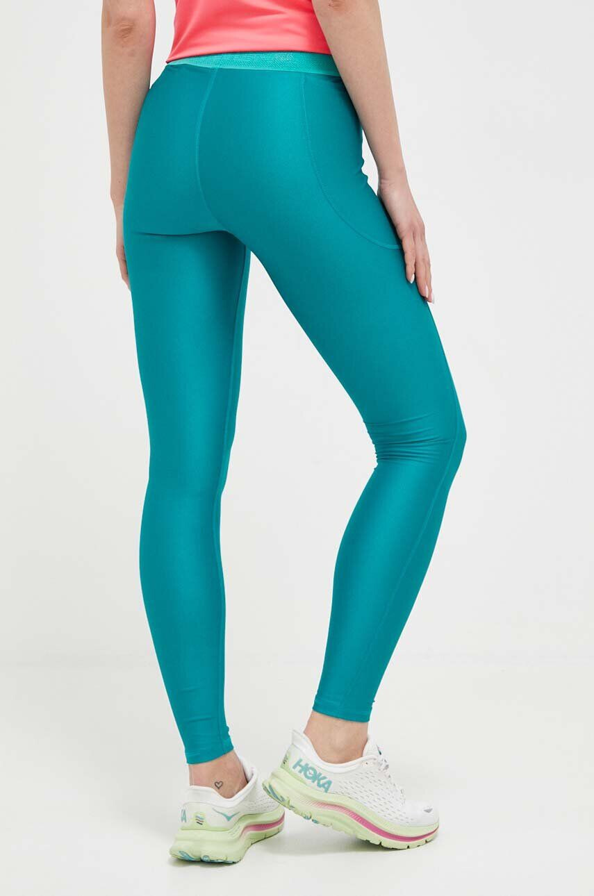 Under Armour leggins de antrenament Armour Branded culoarea verde neted - Pled.ro