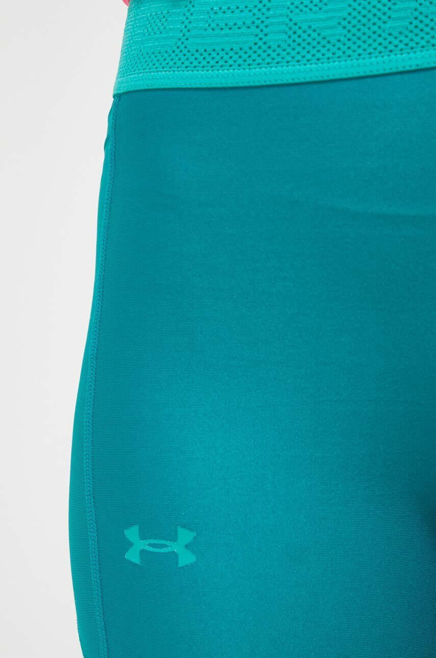 Under Armour leggins de antrenament Armour Branded culoarea verde neted - Pled.ro