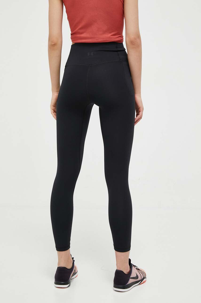 Under Armour leggins de antrenament Meridian culoarea negru neted - Pled.ro