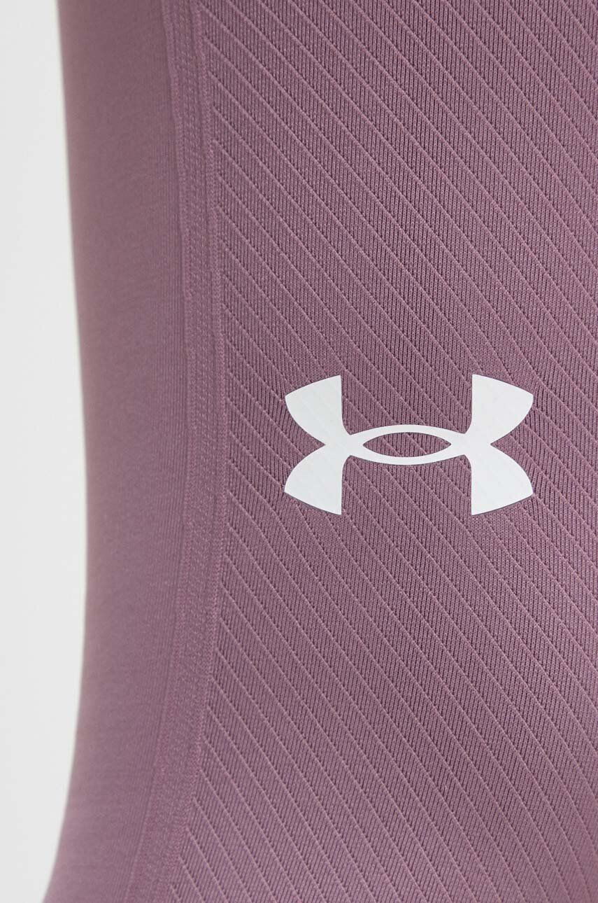 Under Armour leggins de antrenament Train culoarea violet neted - Pled.ro