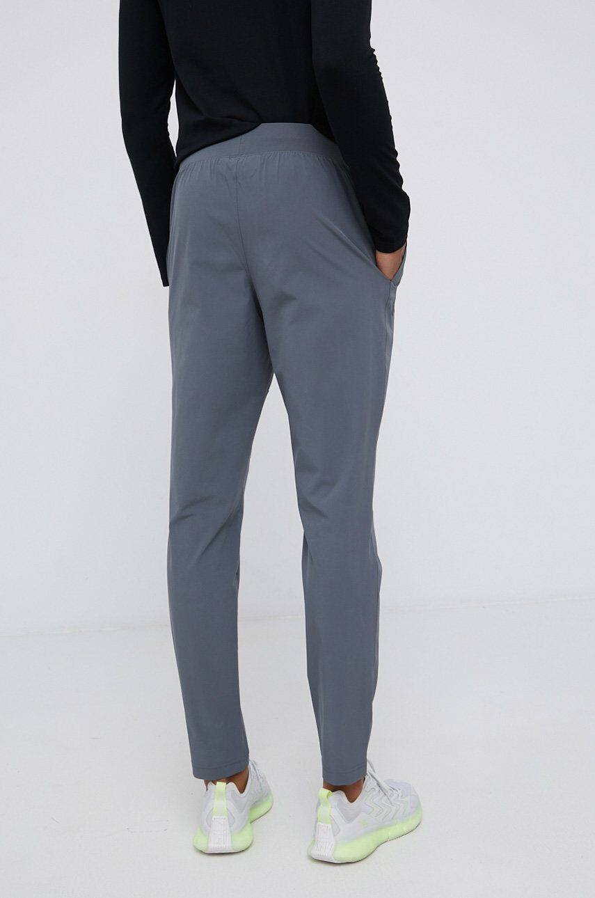 Under Armour Pantaloni 1366215 bărbați culoarea gri material neted - Pled.ro