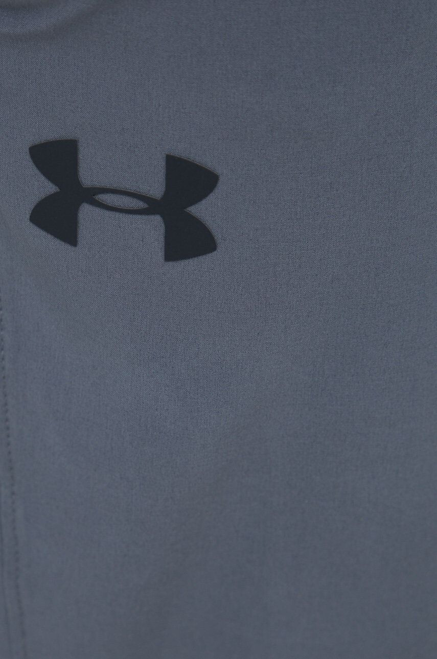 Under Armour Pantaloni 1366215 bărbați culoarea gri material neted - Pled.ro