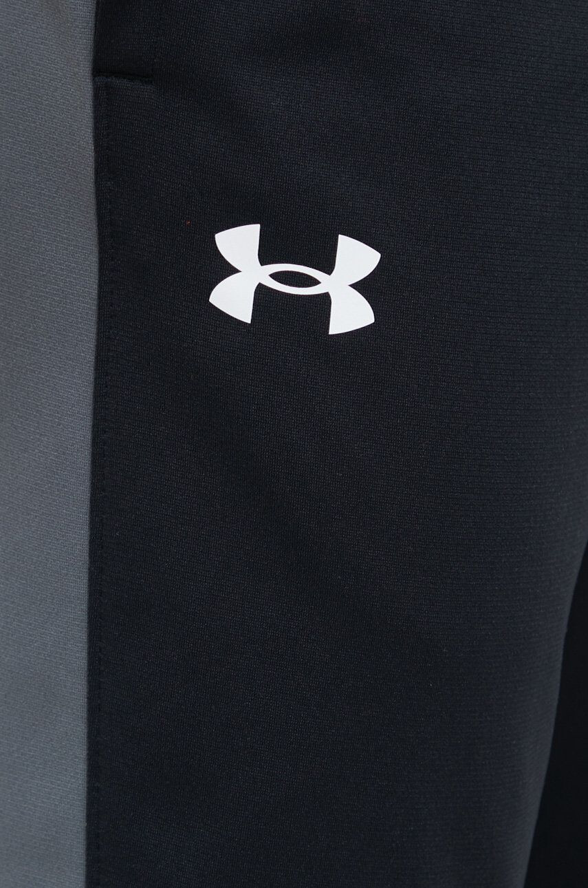 Under Armour pantaloni barbati culoarea negru cu imprimeu 1366213-001 - Pled.ro