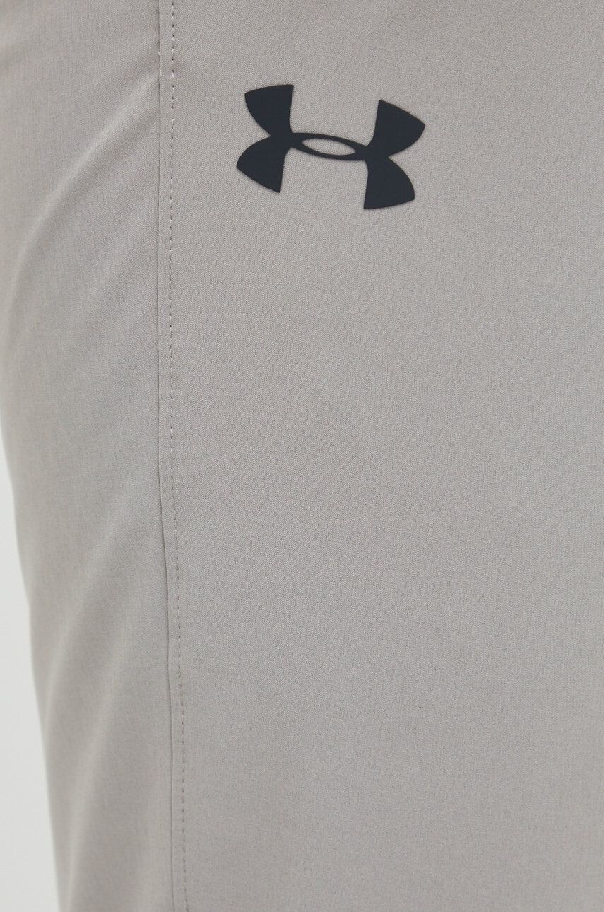 Under Armour pantaloni barbati culoarea gri neted - Pled.ro