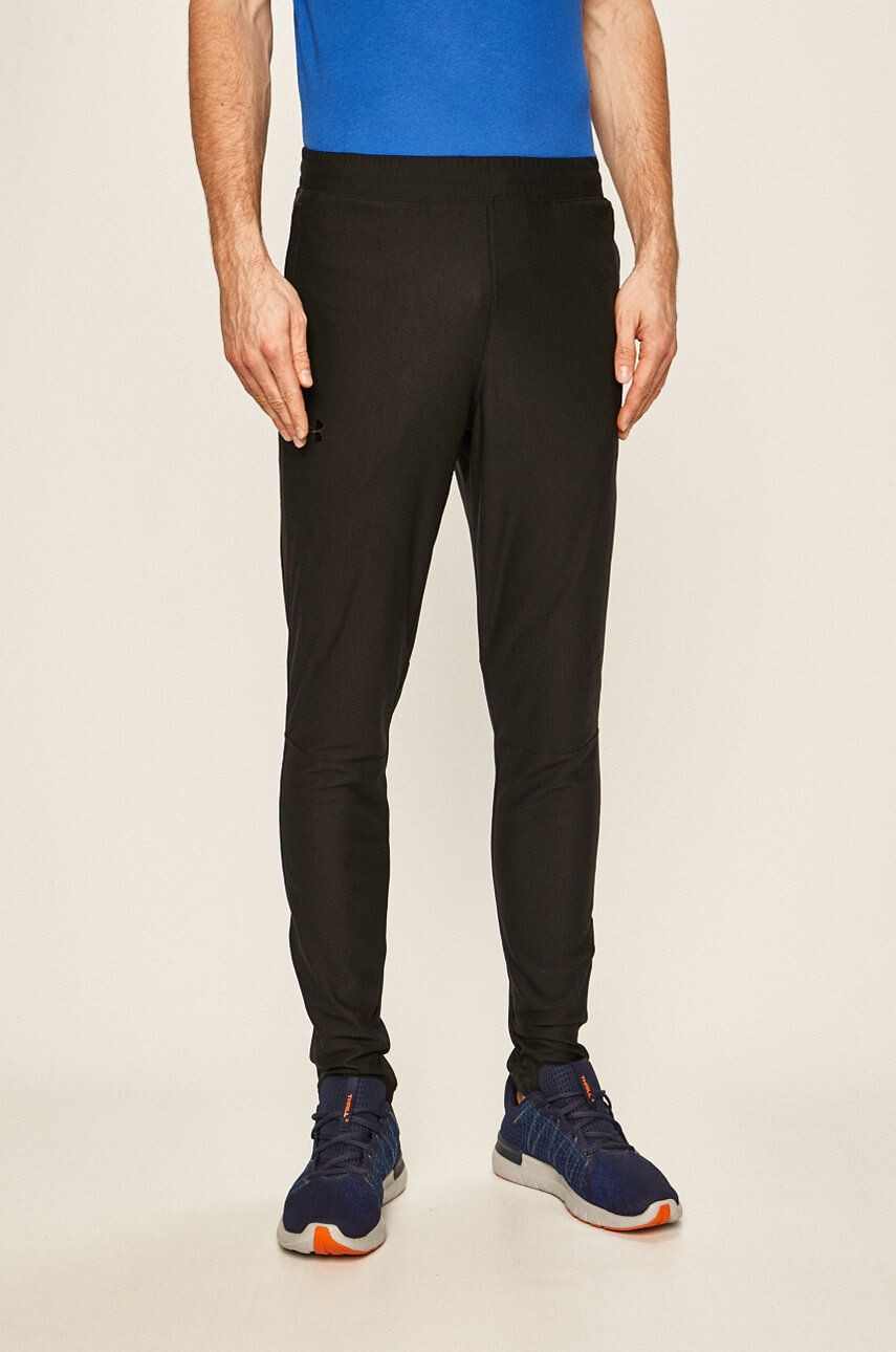 Under Armour pantaloni barbati culoarea maro neted 1361642-001 - Pled.ro